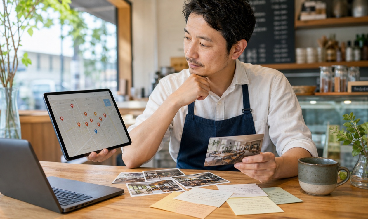 MEO対策はGoogleマップ順位だけでなく選ばれる店舗情報づくりが重要 Googleマップで上位表示だけでなく来店前に選ばれるMEO対策を考える店舗オーナー